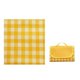 thumbnail image 1 of Esterilla de picnic plegable grande de tela Oxford 600d para exteriores, playa, barbacoa, vacaciones, impermeable, a prueba de humedad (amarilla), 1 of 5