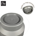 thumbnail image 4 of Maceta 30cm Moderna Minimalista Interior Exterior con Plato gris Elly Decor MCA01WH-30CMCPLT, 4 of 7