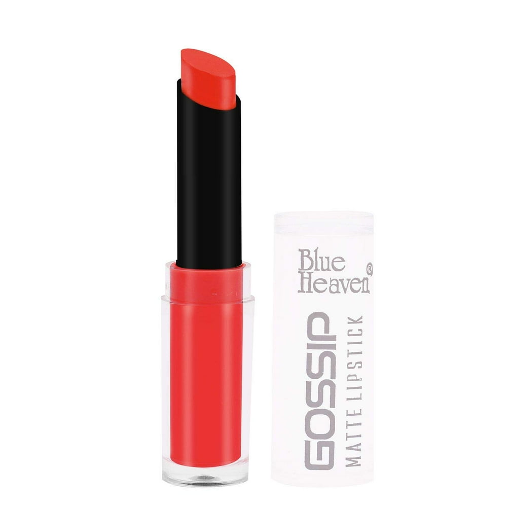 Blue Heaven Gossip Matte Lipstick, 10 Red, 3.5g