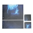 thumbnail image 2 of VR Glasses Sticker Protective Skin Decals PVC Removable Glasses Sticker for Oculus Quest 2Blue Fire,, 2 of 5