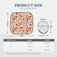 thumbnail image 3 of Salouo Fall 70s Groovy Hippie Pattern Car Windshield Sun Shade Foldable | Front Windshield Shade for Sun, Heat and UV Rays | Interior Sun Protection-Small, 3 of 6