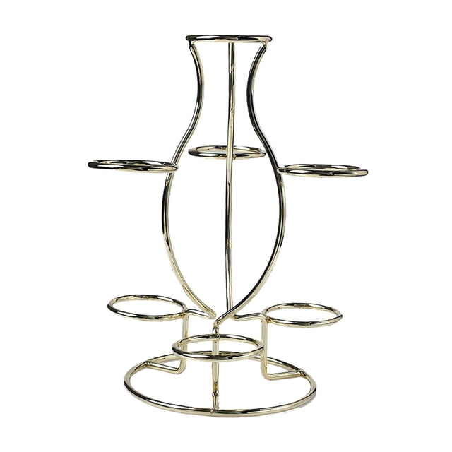 Soporte de bola de cristal perfecl Soporte metálico para Exhibición bolas mesa Oficina