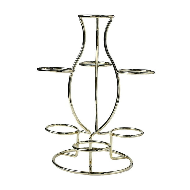 Soporte de bola de cristal perfecl Soporte metálico para Exhibición bolas mesa Oficina