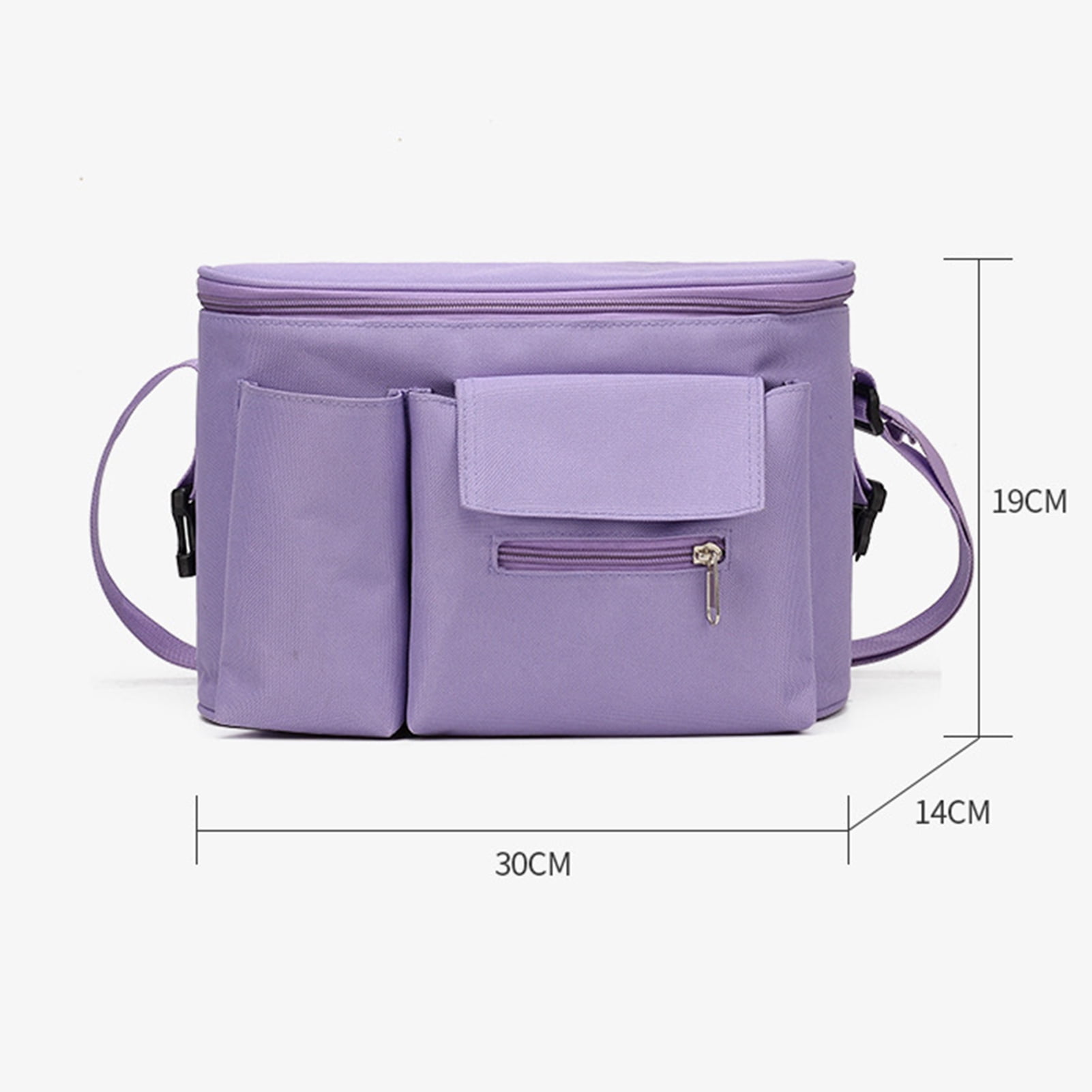 AYYUFE Baby Stroller Organizer Bag Multifunction Large Capacity Bottle Holder Pocket Water Resistant Baby Diaper Bag for Outdoor