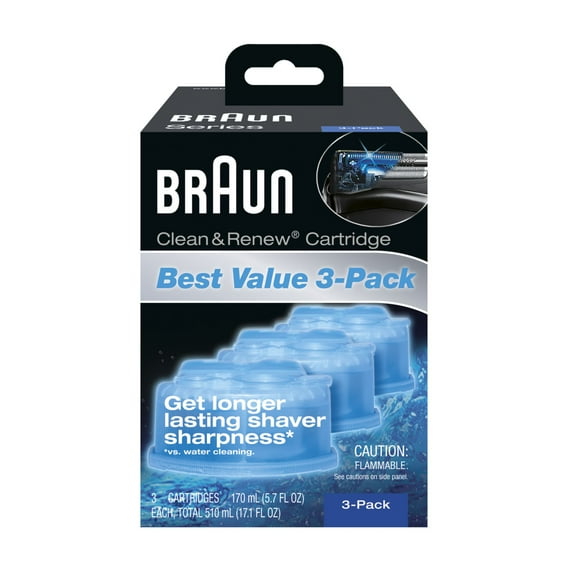 Braun Clean & Renew Cartridge Refills