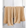 thumbnail image 5 of Feather and Stitch Premium 100% Cotton 6-Piece Towel Set, Taupe – Soft, Plush, and Absorbent Bathroom Towels, 5 of 5
