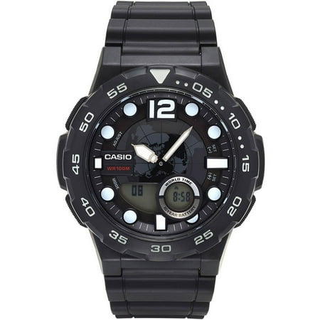 Men's Ana-Digi Dive Style Watch, Black, AEQ100W-1AVCF