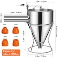 thumbnail image 3 of Italian Aluminum Espresso Coffee Maker - Transparent Cover (14 Cups 700 ml), 3 of 5