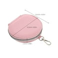 thumbnail image 2 of LIFKOME Squeeze Coin Pouch Coin Bags Small Pink 1Pack Zipper Closure For Women, 2 of 6
