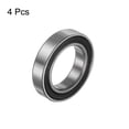 thumbnail image 3 of Uxcell 6802-2RS Ball Bearings 15mmx24mmx5mm Chrome Steel ABEC5 Double Sealed 4 Pack, 3 of 6