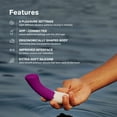 thumbnail image 4 of LELO GIGI 3 App-Controlled G-Spot Toy with 8 Pleasure Settings for Women, Plum, 4 of 7
