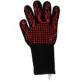 thumbnail image 2 of BBQ Barbacoa Asar a la parrilla Guante de cocina Guantes de horno resistentes a prueba de calor 1PCS llama roja Sunnimix Guantes de cocina para barbacoa, 2 of 8