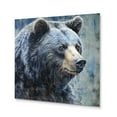 thumbnail image 2 of Designart "Grizzly in Majesty III" Animals Metal Wall Art Prints, 2 of 5