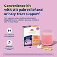 thumbnail image 3 of Uqora UTI Pain Maximum Relief & Flush Convenience Bundle - Maximum OTC Strength Phenazopyridine HCl & Urinary Tract Supplement Drink Mix - Pink Lemonade Flavor - 12 Tablets & 2 Drink Packets, 3 of 7