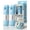 Blue*2(10ml), variant on 2 Pcs 2-in-1 Box Cutter & Thermal Paper Eraser, 2026 New Water-Based Thermal Paper Eraser Pen with Unboxing Knife for One Smear Printed Text Covering - Liquid Redacting Marker (Blue)