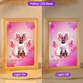thumbnail image 2 of Faith Love Hope Doberman Pinscher Breast Cancer Awareness Survivor Acrylic Plaque with Wood Photo Frame Box Doberman Dog Lover Gifts Light Box - 02017, 2 of 5