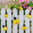 thumbnail image 3 of Metal Outdoor Wall Art Decor, 6 PCS Bumble Bee Decor, Fence Decorations, Outdoor Metal Garden Decor, Wall Art for Yard Art, Home, 3 of 6