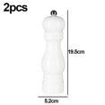 thumbnail image 2 of Salt And Pepper Grinder Set,manual Pepper Mills With Adjustable Coarseness, Refillable Spice Grinders, 2 of 5