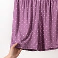 thumbnail image 6 of Bovxnpu Womens Pajama Shorts Sleep Loungewear Bottoms Pajama Shorts Polka Print Cotton Plus Size Pocketed Sleepwear, 6 of 6