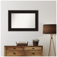 thumbnail image 6 of Amanti Art Custom Wall and Bathroom Mirror (27.75 x 39.75 in.), Mezzanine Espresso Frame, 6 of 7