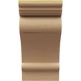 thumbnail image 2 of 11"W x 11"D x 22"H Wide Mayflower Rough Cedar Woodgrain TimberThane Corbel, Primed Tan, 2 of 6
