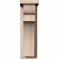 thumbnail image 2 of 5 1/2"W x 10"D x 18"H Yorktown Smooth Corbel w/Backplate, Douglas Fir, 2 of 9