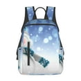 thumbnail image 1 of Balery Christmas Snowman In The Snow Mochila ligera para hombre y mujer: duradera e impermeable, ideal para la escuela, el trabajo, viajes y uso diario., 1 of 7