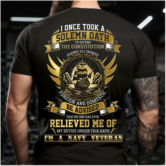 Trenditee U.S Navy Veteran T-Shirt