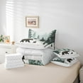 thumbnail image 4 of Erosebridal Wild Bear Bedding Sets Twin Size , Jungle Pine Tree Winter Snow Comforter Sets with Sheets, Breathable 7-Piece, 4 of 5