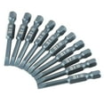 thumbnail image 4 of Oubit Screwdrivers Bit,10pcs 1/4inch Hex Shank Slotted Screwdrivers Bit Slotted Screwdrivers Unparalleled Experience, 4 of 9