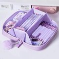 thumbnail image 7 of OIUR Pencil Case Multi-layer Storage Large Opening Design Pen Slots Pencil Case Students Office Workers Learning Supplies, 7 of 7