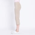 thumbnail image 3 of Slimsation Pull-On Wide Band Full-Length Stone Pants Women 12, 3 of 4