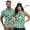 Tropical Palm Tree Print, variant on Aplkyhs Golf Deer Matching Couple Tennis Shirts Quarter Zip Matching Golf Shirts for Couple Machine Washable Mens Hawaiian Shirt for Golf,Tennis,Hiking,Running,Gym