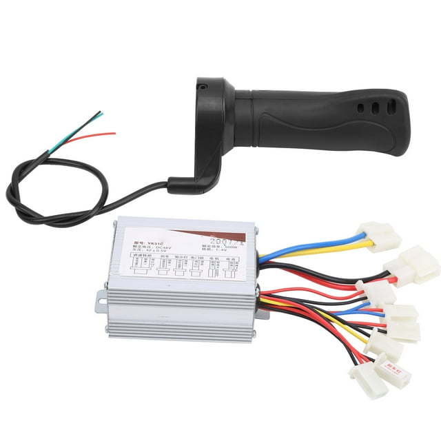 Kit De Controlador De Cepillo Eléctrico, Fácil De Instalar, Fácil De Operar, Juego De Manillar De Controlador De Bicicleta Eléctrica, Para Triciclo Eléctrico Eléctrico ANGGREK Otros