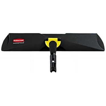 Rubbermaid HYGEN Quick Connect Single-Sided Frame 18w x 3 3/8d Plastic Black FGQ55900BK00