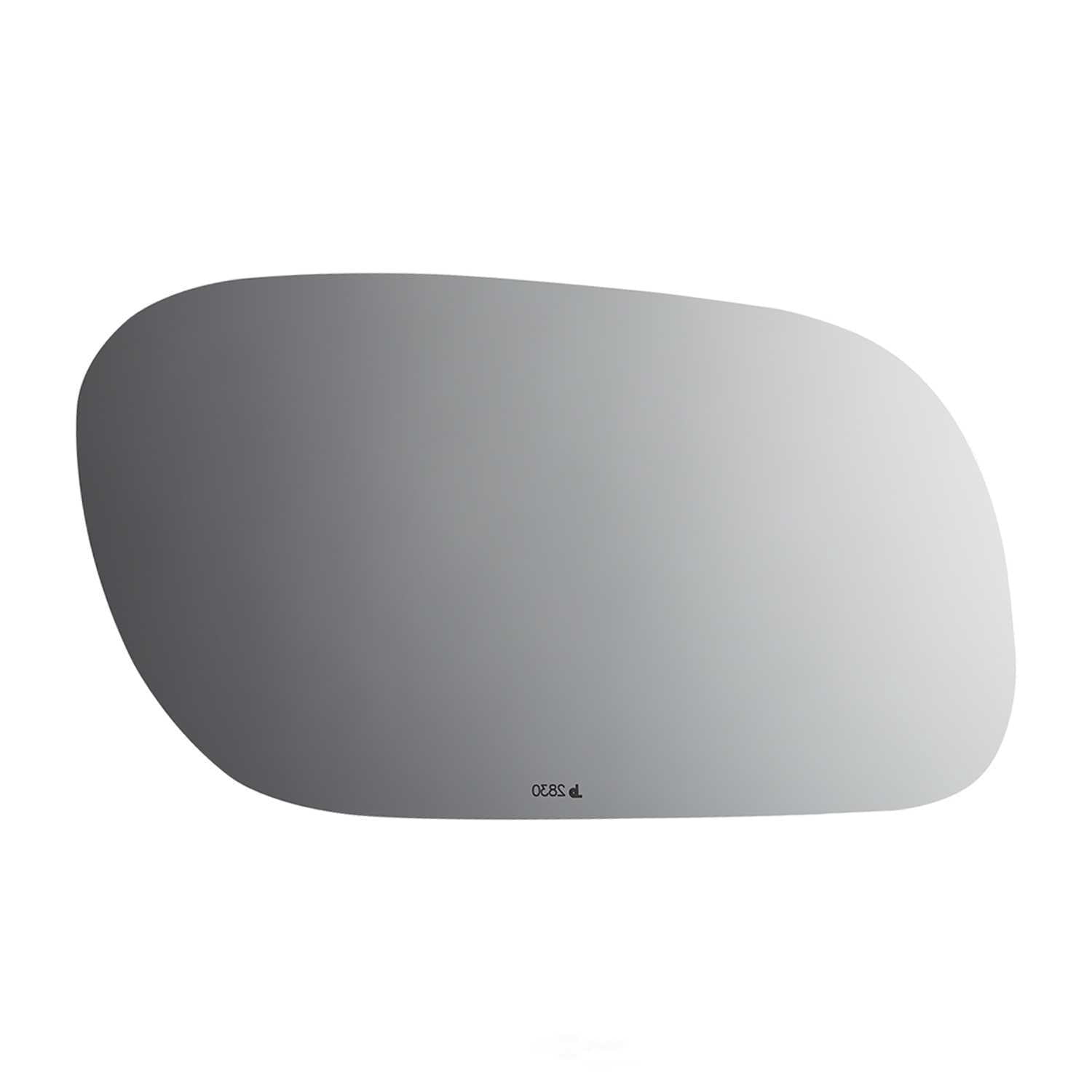 Burco Side View Mirror Replacement Glass - Clear Glass - 2830