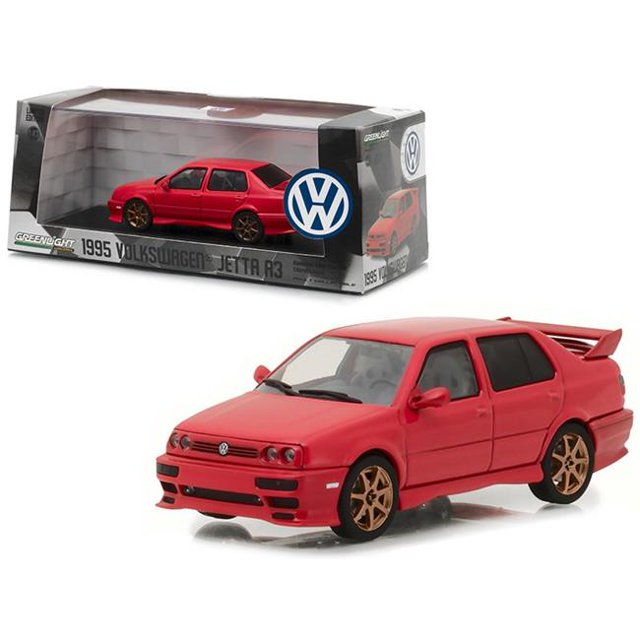 1 isto 43 1995 Volkswagen Jetta A3 Diecast Model Car, Red