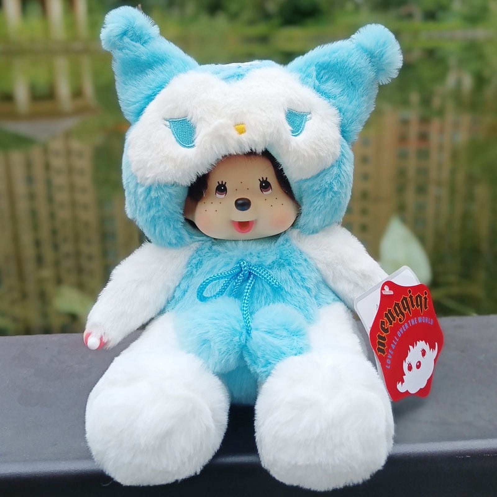 Monchhichi Kuromi Blue Plush Doll Soft Toys Home Decoration