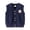 Navy, variant on Staki Girls Uniform Cotton V-Neck Sweater Vest Knit Sweater Cardigan with Button(Navy,1-2 Years)