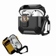 thumbnail image 4 of AMERTEER 2-Pack  Compatible with for airpods Pro 2nd Gen/1st Gen  for AirPods 1  2  3  4 Protective Case with Safety Lock  Anti-Scratch  Anti-Drop  Auto-Eject  Full Protection Earphone Ca, 4 of 6