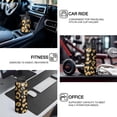 thumbnail image 3 of Leopard Print Insulated Stainless Steel Water Bottle with Straw & Cleaning Brush – 18 Oz | Leakproof, BPA-Free, 304 Stainless Steel, Wide Mouth, Travel Mug for Car, Gym, Office, 3 of 5