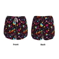 thumbnail image 5 of Lsque Lgbt Rainbow For Pride Printed Women's Running Shorts with Liner Pockets,Elastic Quick Dry Workout Athletic Gym Yoga Shorts,Womens High Waist Shorts-X-Large, 5 of 9