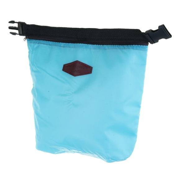 WINDLAND Thermal Insulated Lunch Pouches Zippered Small Cooling Bag Waterproof Nylon Food Storage Bag for Office School Picnics