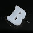 thumbnail image 2 of REGALWOVEN 3D Alphabet Model for Resin Silicone Capital Alphabet Epoxy Casting Model B, 2 of 6