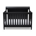 Delta Children New Haven 4in1 Convertible Crib, Ebony