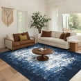 thumbnail image 5 of Garvee 10x13 Modern Abstract Area Rugs for Living Room, Washable Non-Slip Rug Non-Shedding Contemporary Accent Rugs Carpets for Bedroom Dining Room Office, Blue, 5 of 7
