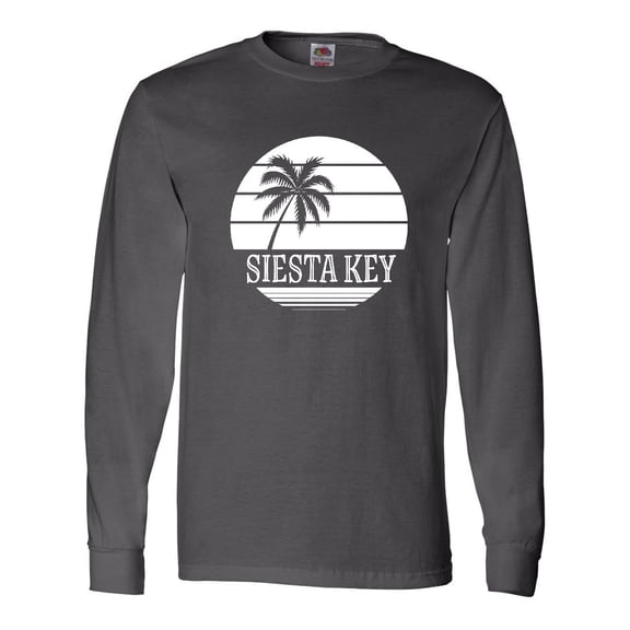 Inktastic Siesta Key Florida Beach Trip Long Sleeve T-Shirt