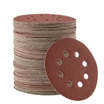KFFKFF 150 Count 5-Inch Sanding Disc Collection, 8-Hole Circular Hook and Loop Sandpaper for Orbital Sander, 10 Grit Levels: 60, 80, 100, 120, 150,180, 240, 320, 400, 600 Grit, Suitable for Metal