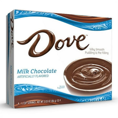 Dove Milk Chocolate Pudding  3.03 Ounces  12 per case