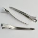thumbnail image 5 of Pinzas de pico de pato TANGJMXG pinzas de cocodrilo de metal inoxidables con agujeros para peinar el cabello plata, 5 of 5